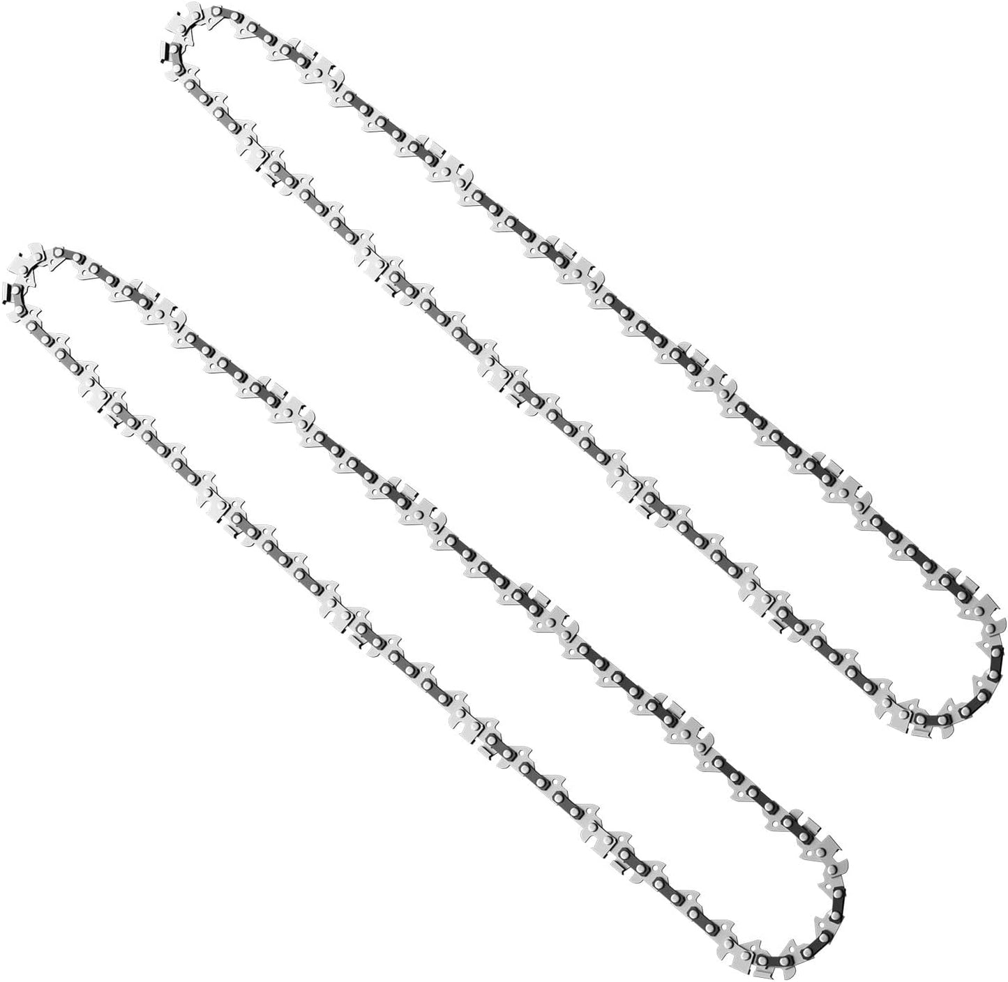 2 Pack 8 Inch Chainsaw Chain Replacement 8'' P 1/4 G.043'' 45, German Steel - LOASCOTY - DIY Gardening Tools Official Site | Changing Lives