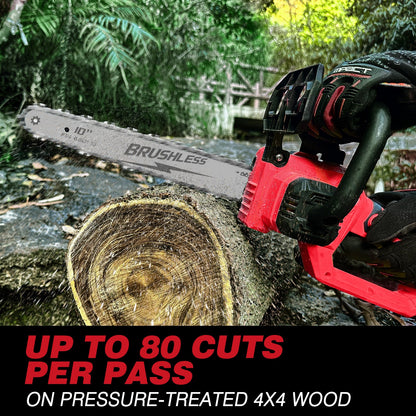 10 Inch Cordless Chainsaw Compatible with Milwaukee m - 18 Battery - LOASCOTY - DIY Gardening Tools Official Site | Changing Lives