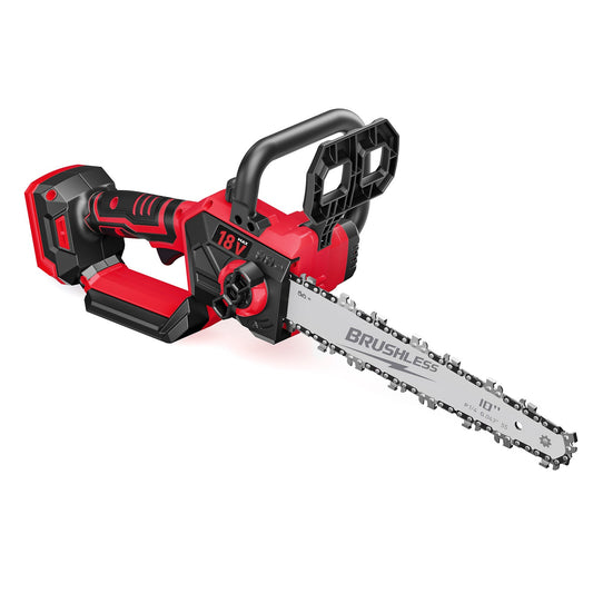 10 Inch Cordless Chainsaw Compatible with Milwaukee m - 18 Battery - LOASCOTY - DIY Gardening Tools Official Site | Changing Lives