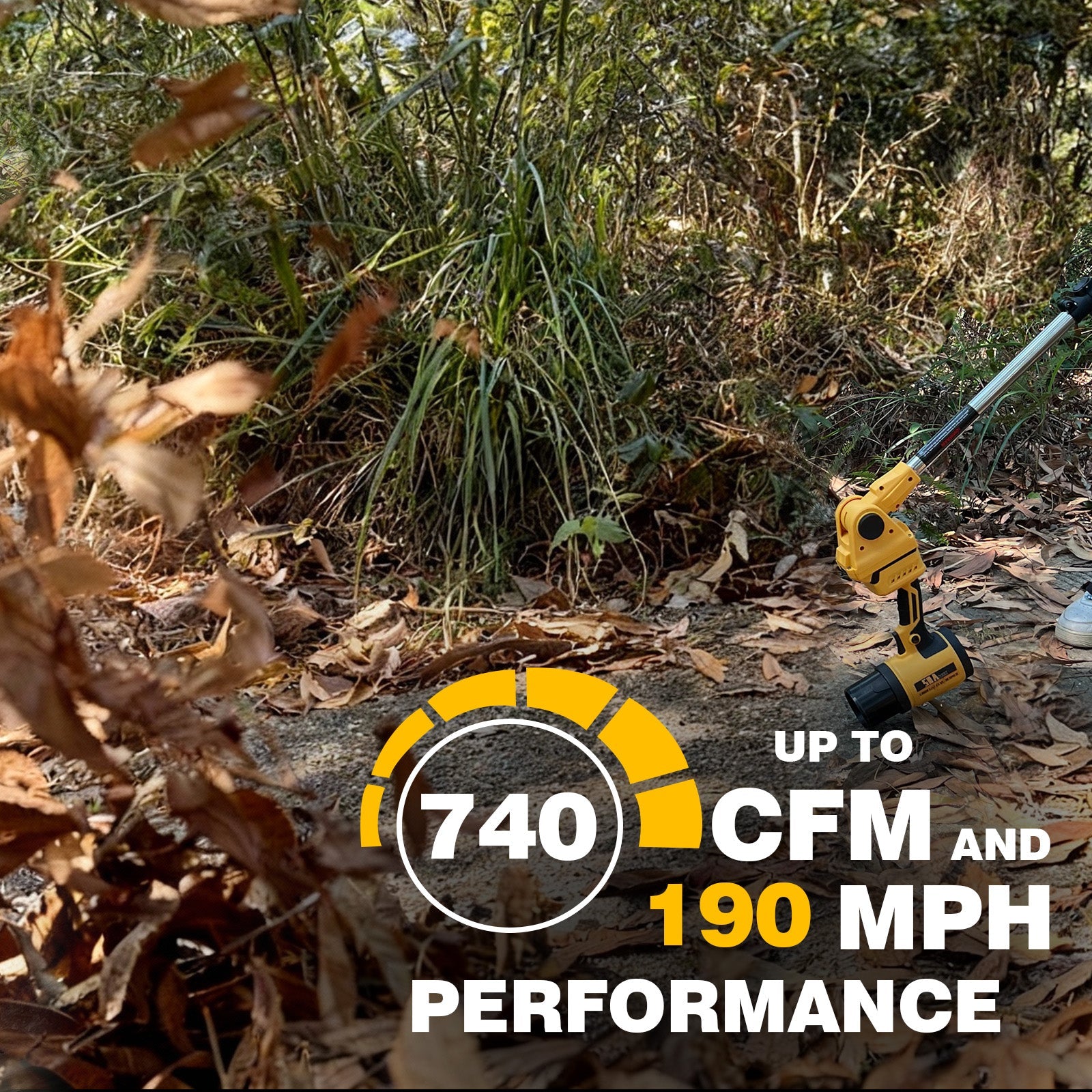 2 in 1 Cordless Leaf Blower for DEWALT 20V Max Battery(4.0Ah Battery Included) - LOASCOTY - DIY Gardening Tools Official Site | Changing Lives