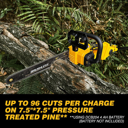 2 - in - 1 Electric 10 - Inch Pole Saw and Chainsaw, Battery Powered Chainsaw Pole Chain Saw, Brushless Motor, 14.5 FT Max Reach Extension Pole for Outdoors Pruning with 1×4.0ah Battery (Battery Included) - LOASCOTY - DIY Gardening Tools Official Site | Changing Lives