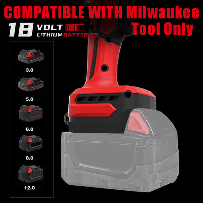 820 CFM 980,000 RPM Cordless Leaf Blower for Milwaukee 18-Volt Battery