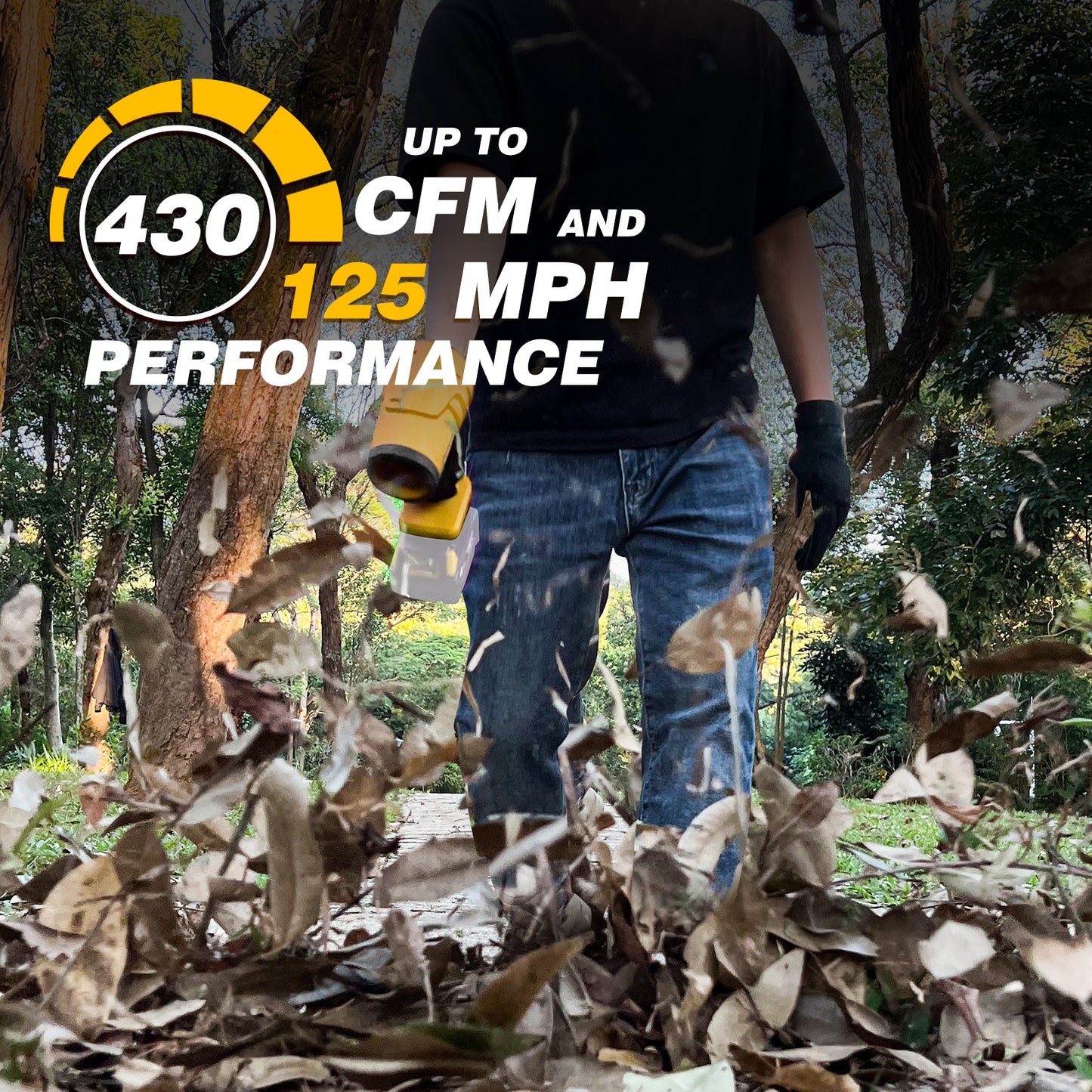 Cordless Leaf Blower Compatible with DW 20V Max Battery