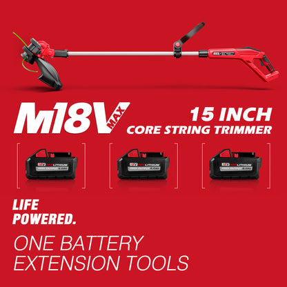 15 INCH Weed Wacker Compatible with MWK 18V Batteries
