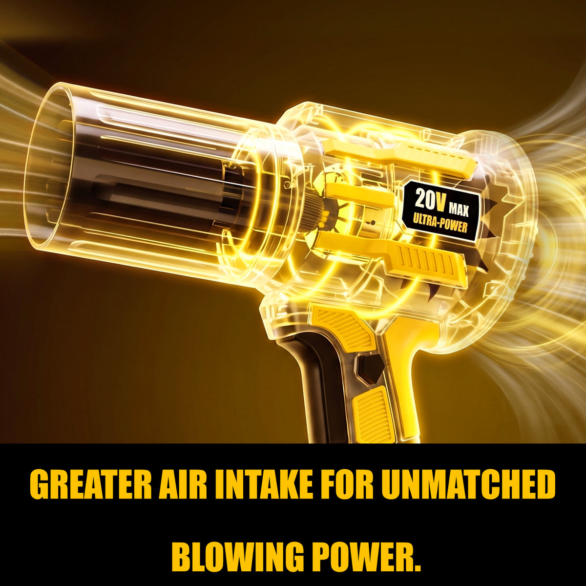 820 CFM 980,000 RPM Cordless Leaf Blower for DEWALT 20V Battery