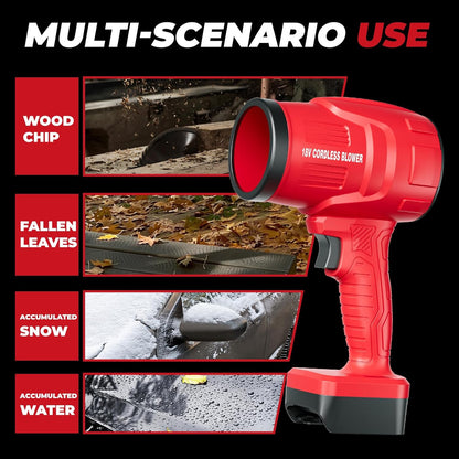 Small Cordless Leaf Blower Compatible with MWK m-18 Battery