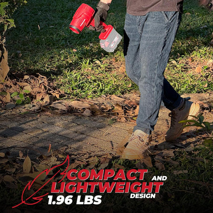 Small Cordless Leaf Blower Compatible with MWK m-18 Battery
