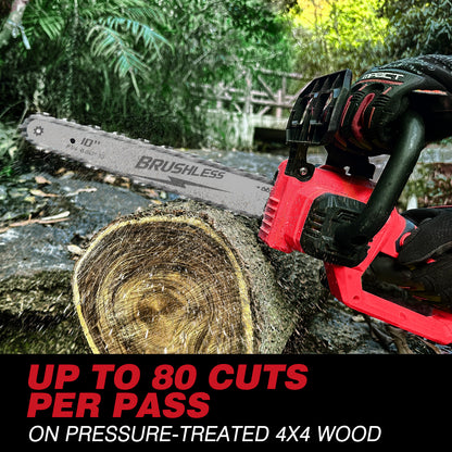 10 Inch Cordless Chainsaw Compatible with MWK m-18 Battery