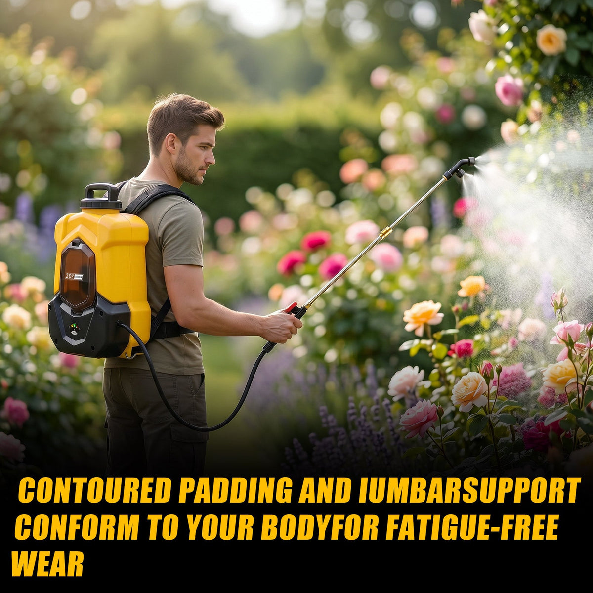 Battery Powered Backpack Sprayer for DEWALT 20V Max Battery - LOASCOTY-DIY Gardening Tools Official Site | Changing Lives
