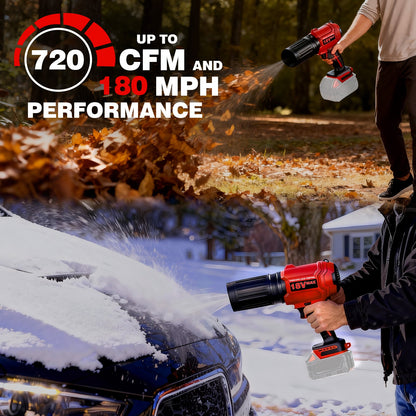 Cordless Leaf Blower for Milwaukee m18 Battery (No Battery) - LOASCOTY - DIY Gardening Tools Official Site | Changing Lives