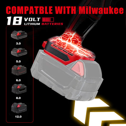 Cordless Leaf Blower for Milwaukee m18 Battery (No Battery) - LOASCOTY - DIY Gardening Tools Official Site | Changing Lives