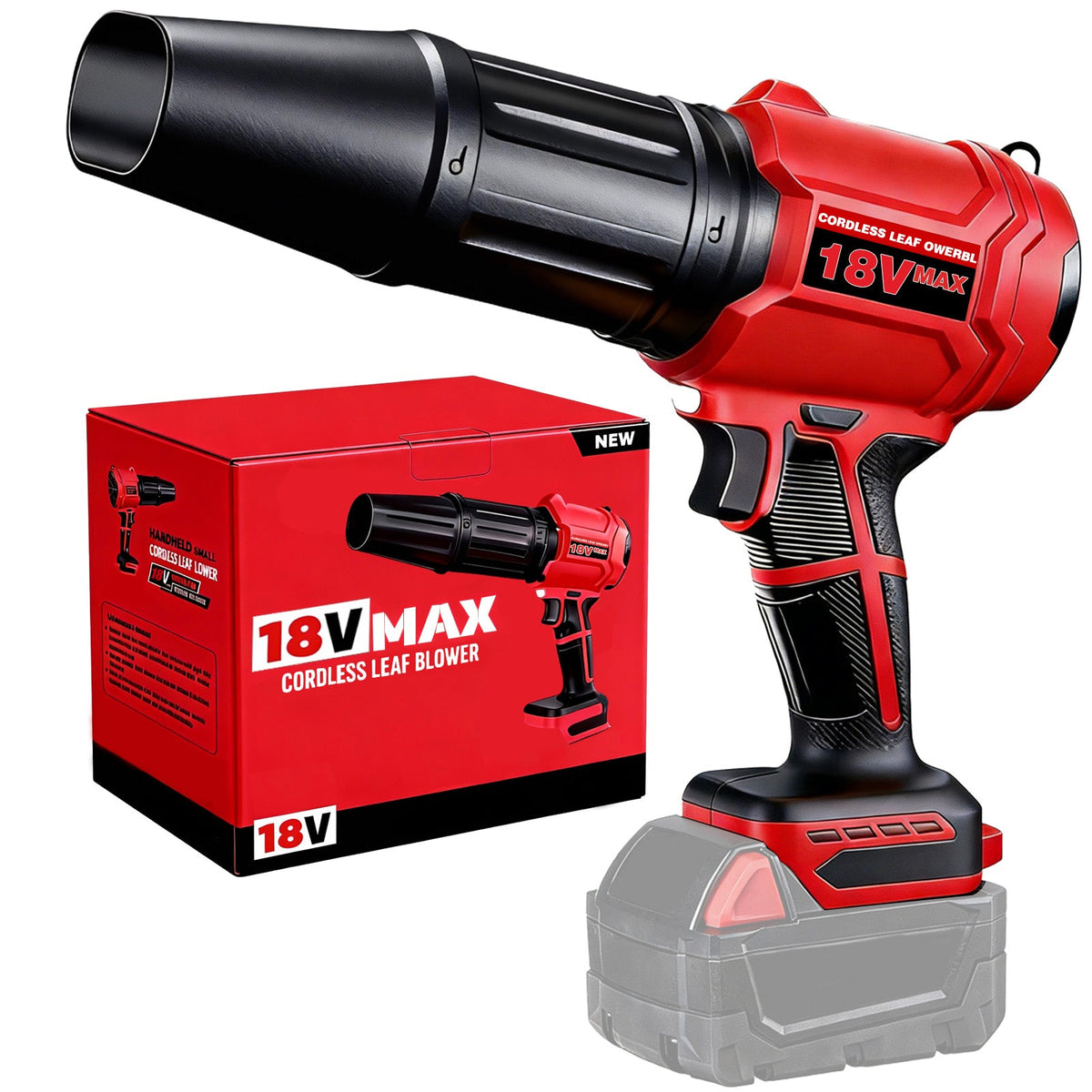 Cordless Leaf Blower for Milwaukee m18 Battery (No Battery) - LOASCOTY - DIY Gardening Tools Official Site | Changing Lives