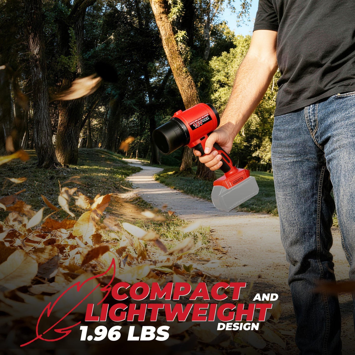 Cordless Leaf Blower for Milwaukee M18 Max Battery(Battery Not Included) - LOASCOTY - DIY Gardening Tools Official Site | Changing Lives