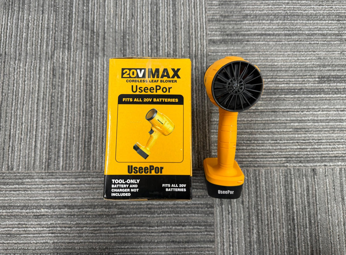 UseePor Cordless Leaf Blower Portable Dust Cleaner Handheld Blowers, Handheld Electric Blower for Patio Cleaning, Lightweight Blowers for Lawn Care, Patio, Yard, Blowing Snow, Leaves, Dust - LOASCOTY-DIY Gardening Tools Official Site | Changing Lives