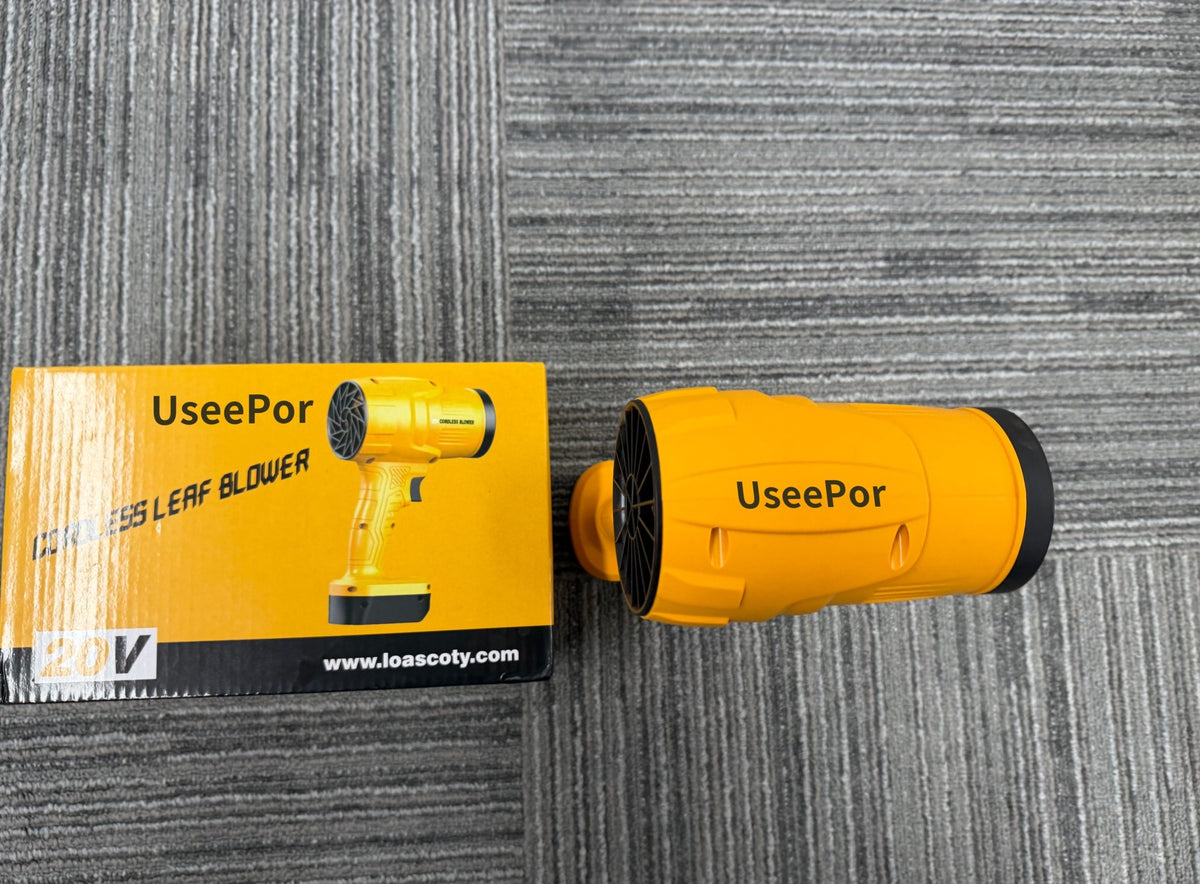 UseePor Cordless Leaf Blower Portable Dust Cleaner Handheld Blowers, Handheld Electric Blower for Patio Cleaning, Lightweight Blowers for Lawn Care, Patio, Yard, Blowing Snow, Leaves, Dust - LOASCOTY-DIY Gardening Tools Official Site | Changing Lives